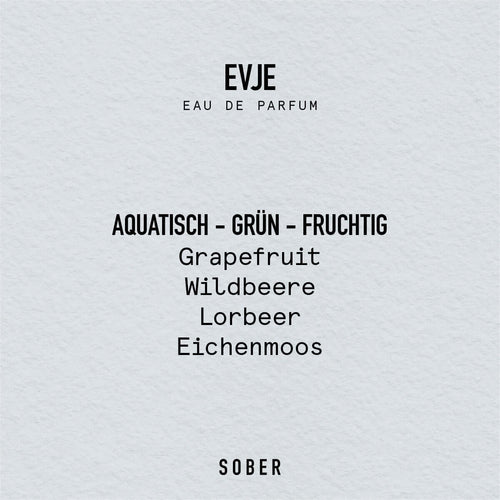 SOBER EVJE - Eau de Parfum