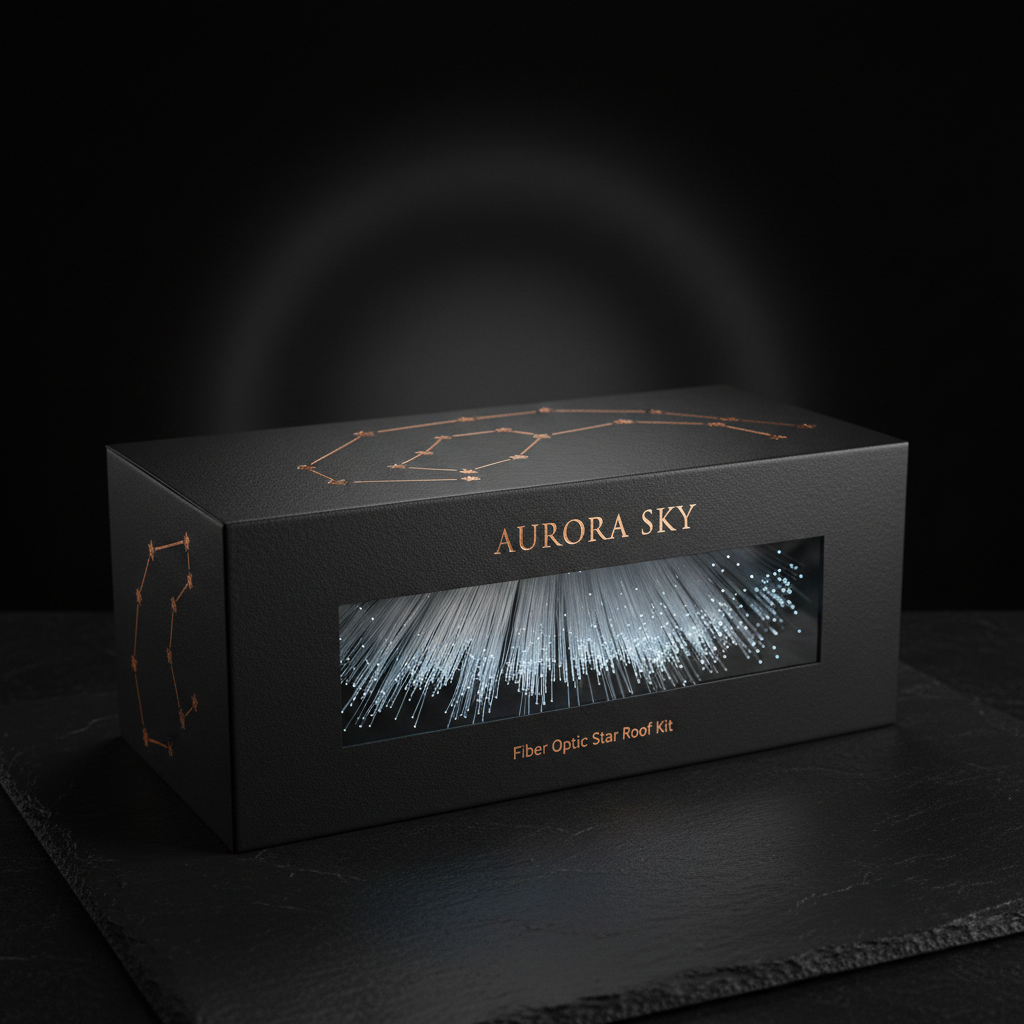 Fiber optic star roof kit premium packaging